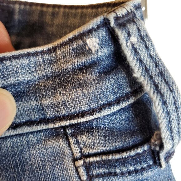 AG ADRIANO GOLDSCHMIED SZ 26R Women's Skinny Ankle Zip Stretch Blue Jeans - Picture 3 of 10